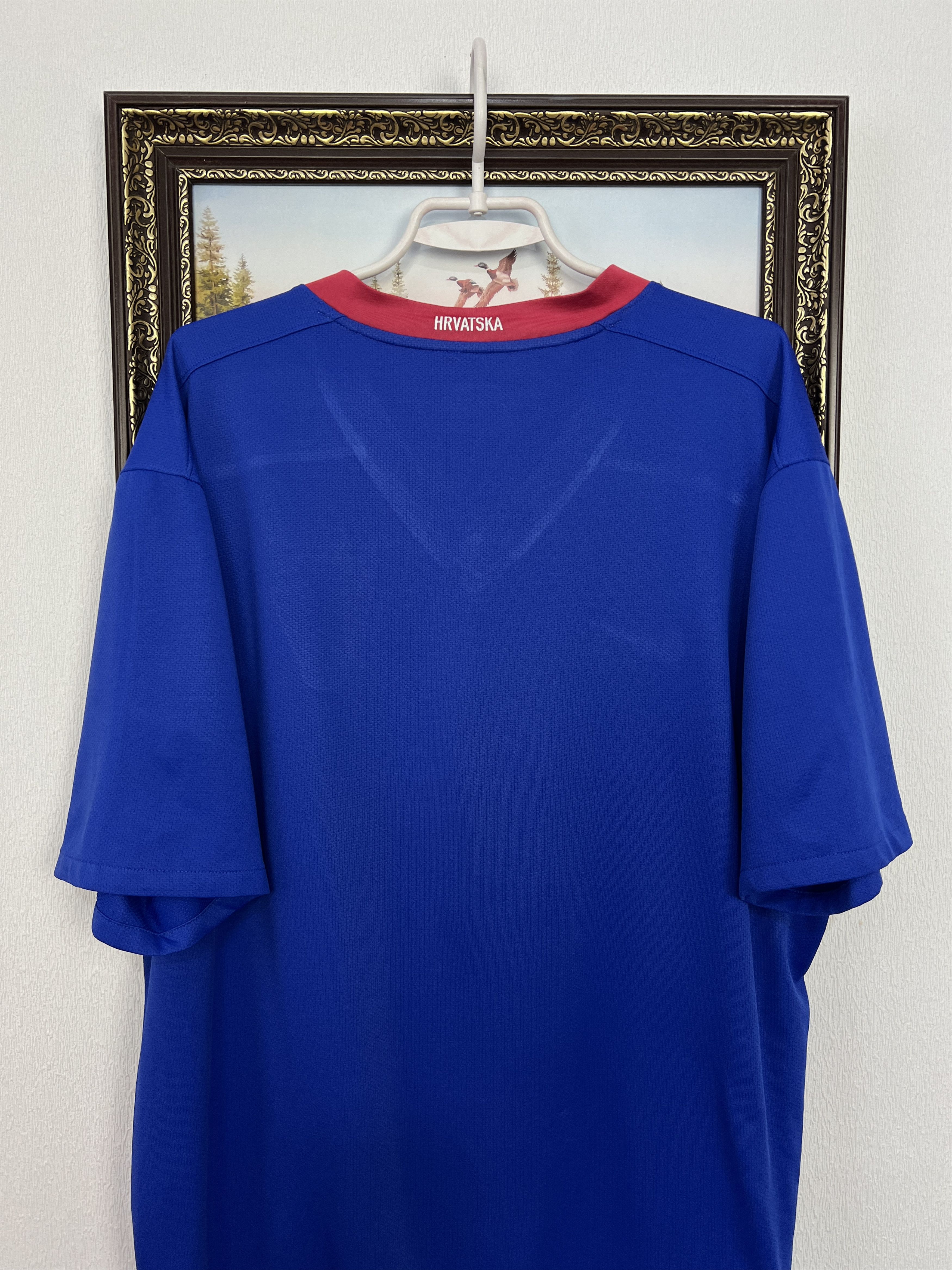 Nike Croatia Away football shirt 2007 Soccer Nike Jersey Trikot Size US XXL / EU 58 / 5 - 8 Thumbnail