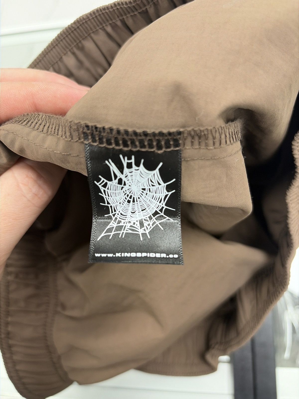 Sp5der Sp5der OG Web Double Layer Short "Brown" Size US 40 / EU 56 - 4 Thumbnail
