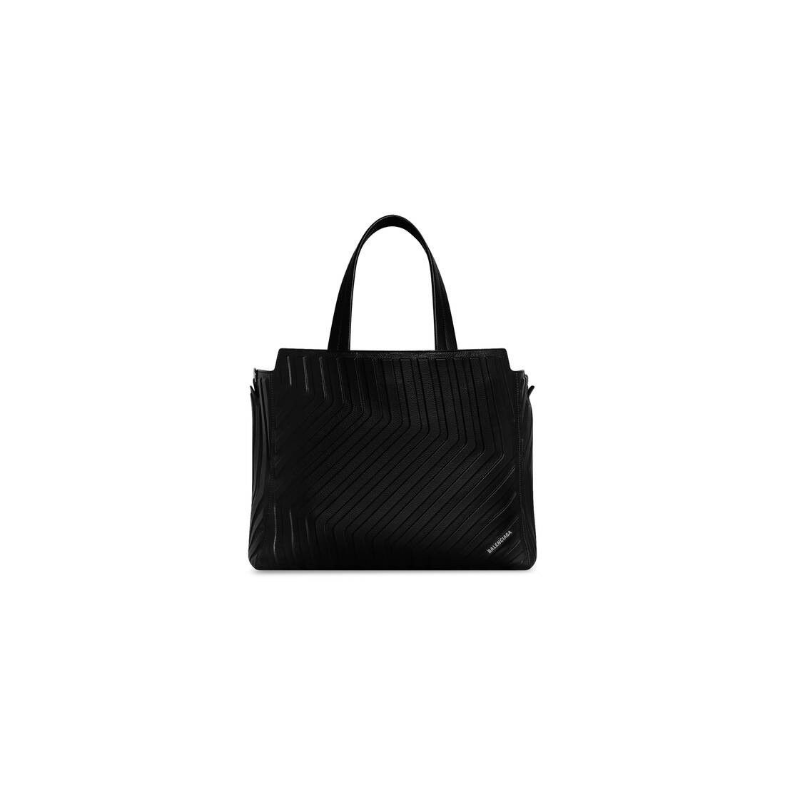 Balenciaga o1in1g0125 Size: OS / Medium East-West Tote Bag in Black Size ONE SIZE - 1 Thumbnail