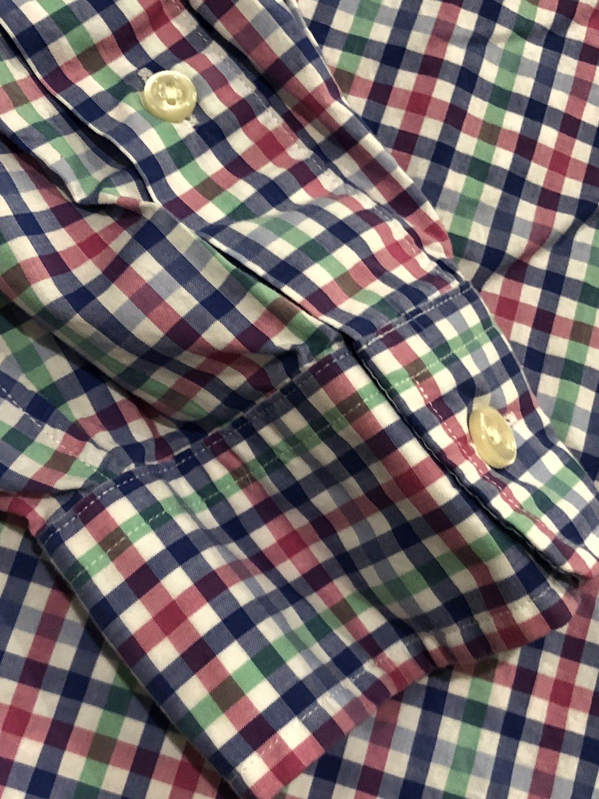 Polo Ralph Lauren Polo Ralph Lauren Easter Gingham Button Down Size US L / EU 52-54 / 3 - 4 Thumbnail