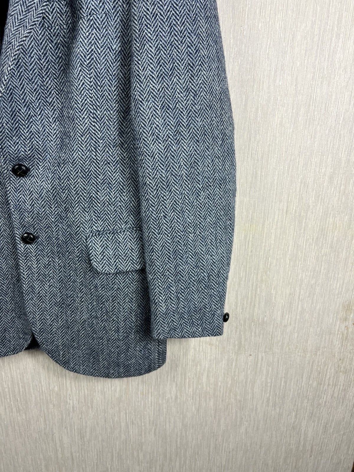 Harris Tweed Vintage 60s Schlasbergs Harris Tweed wool blazer jacket Size US L / EU 52-54 / 3 - 6 Thumbnail