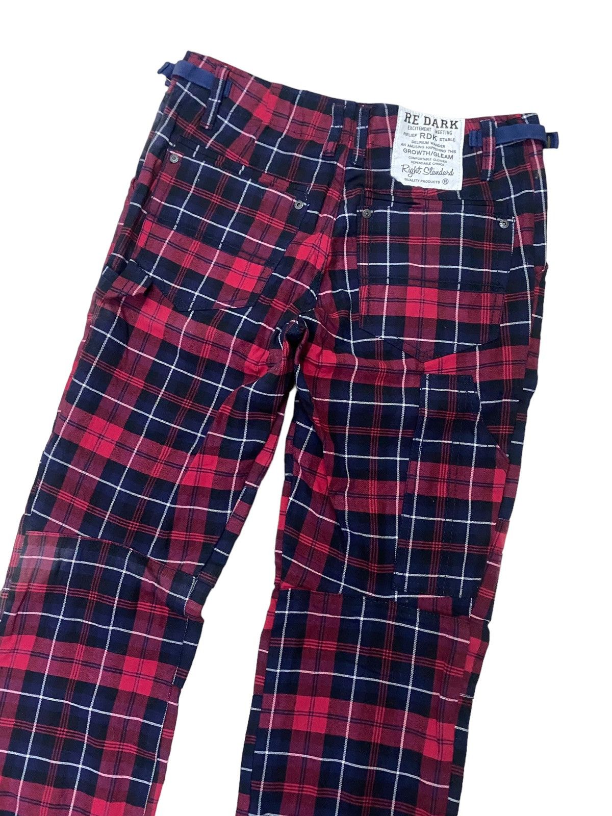 Hysteric Glamour Japanese Brand Re Dark Red Tartan Pant Size 28" / US 6 / IT 42 - 7 Thumbnail