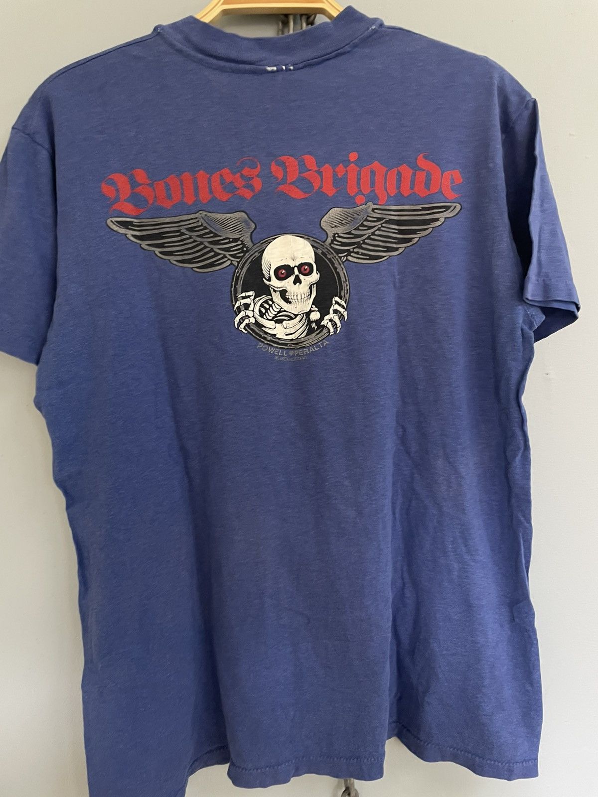Powell Peralta Vintage 80s Powell Peralta Bones Brigade skateboard t shirt Size US M / EU 48-50 / 2 - 4 Thumbnail
