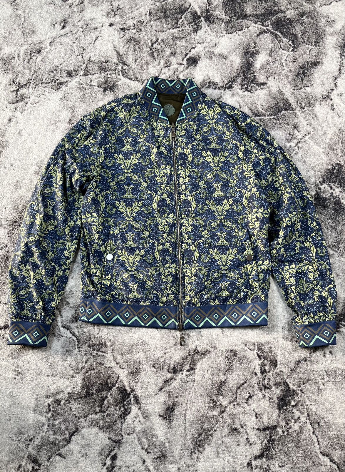 Versace VERSACE Collection Reversible Baroque Bomber Jacket Size US L / EU 52-54 / 3 - 1 Thumbnail