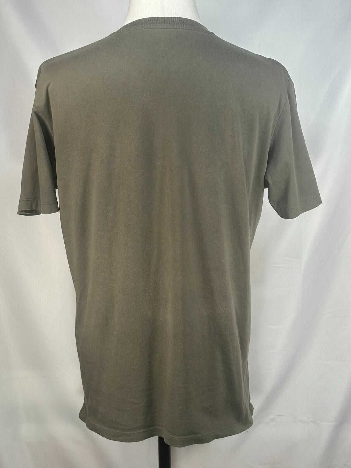 Uniqlo UniQlo 100% Supra Cotton Crew Neck T-Shirt Green Mens L Size US L / EU 52-54 / 3 - 2 Thumbnail