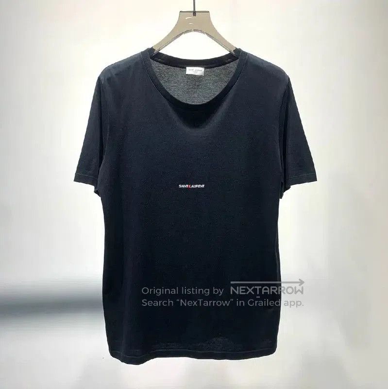 Yves Saint Laurent Saint Laurent Black Women's T-Shirt . Size XL / US 12-14 / IT 48-50 - 1 Thumbnail