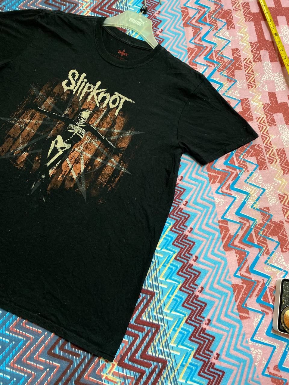 Slipknot Streetwear T-Shirt Slipknot big logo black Y2K Vintage Size US XL / EU 56 / 4 - 6 Thumbnail