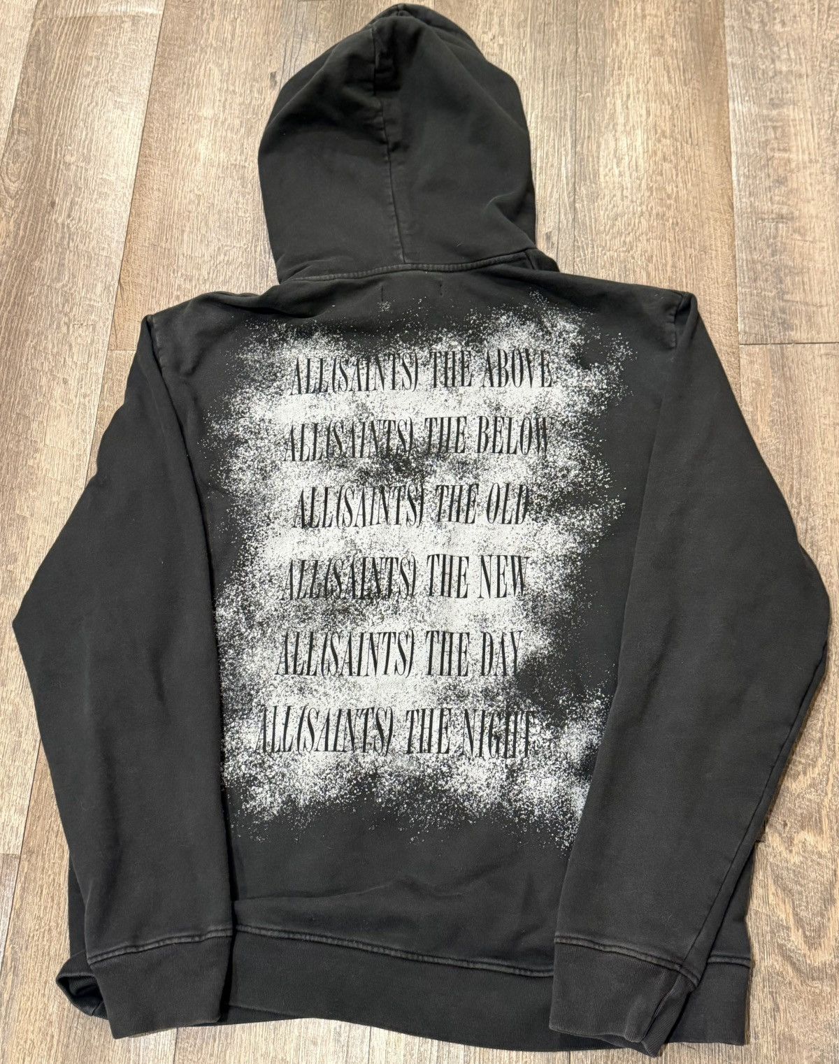 Allsaints ALLSAINTS Shadow Stamp Logo Hoodie size Medium Size US M / EU 48-50 / 2 - 3 Thumbnail