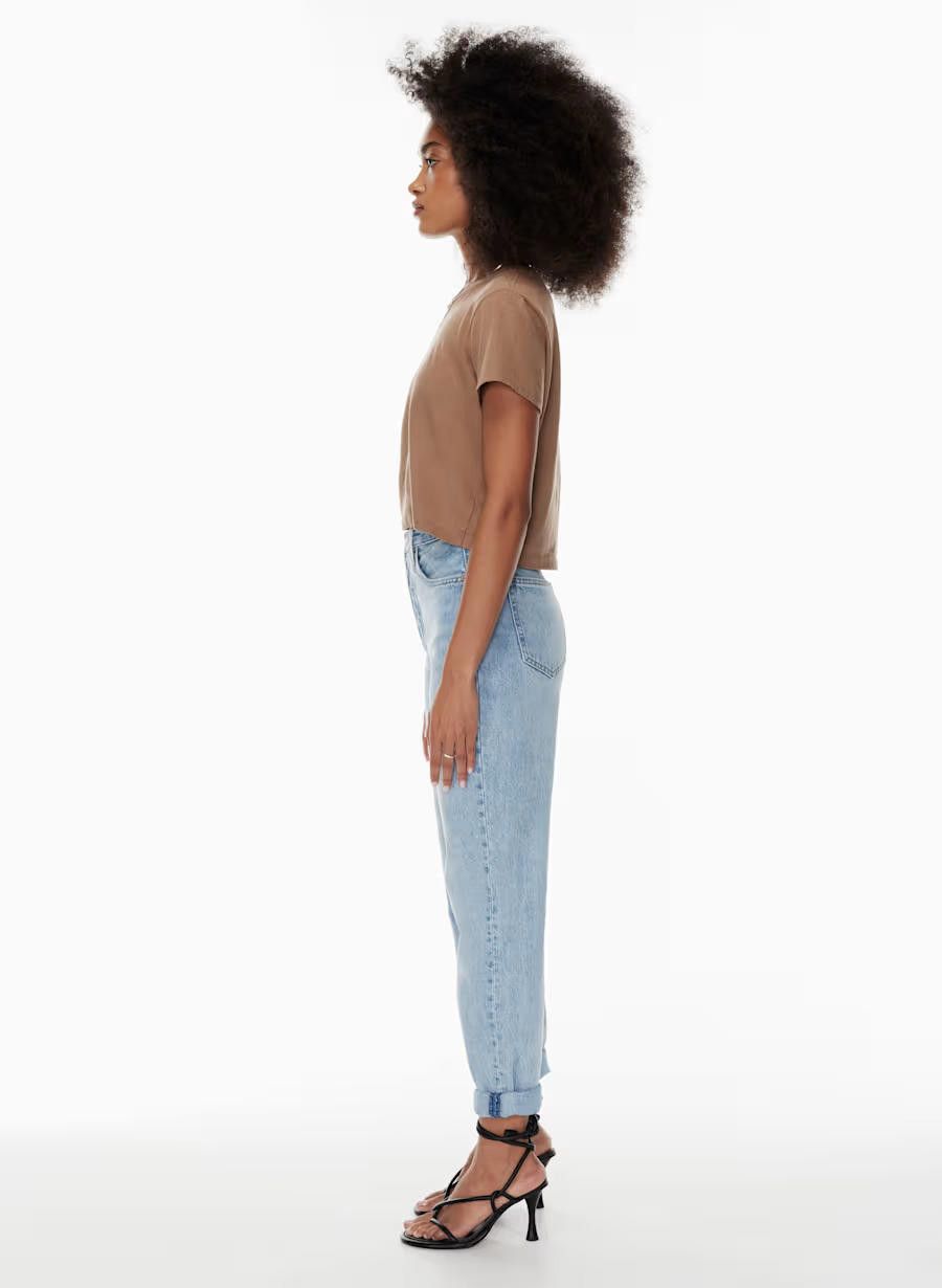 Designer Denim Forum US26 Blue Boyfriend High Rise Loose 28L Jeans Size 26" / US 2 / IT 38 - 4 Thumbnail
