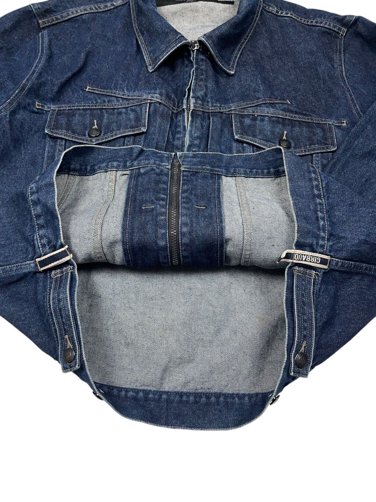 Marithe + Francois Girbaud × Vintage Vintage Marithe Francois Gibraud Denim Jacket Full Zip Size US XXL / EU 58 / 5 - 8 Thumbnail