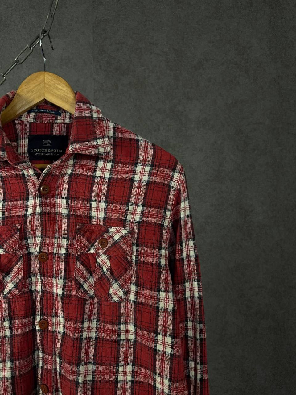 Scotch & Soda Scotch & Soda designer flannel shirt Size US M / EU 48-50 / 2 - 2 Thumbnail
