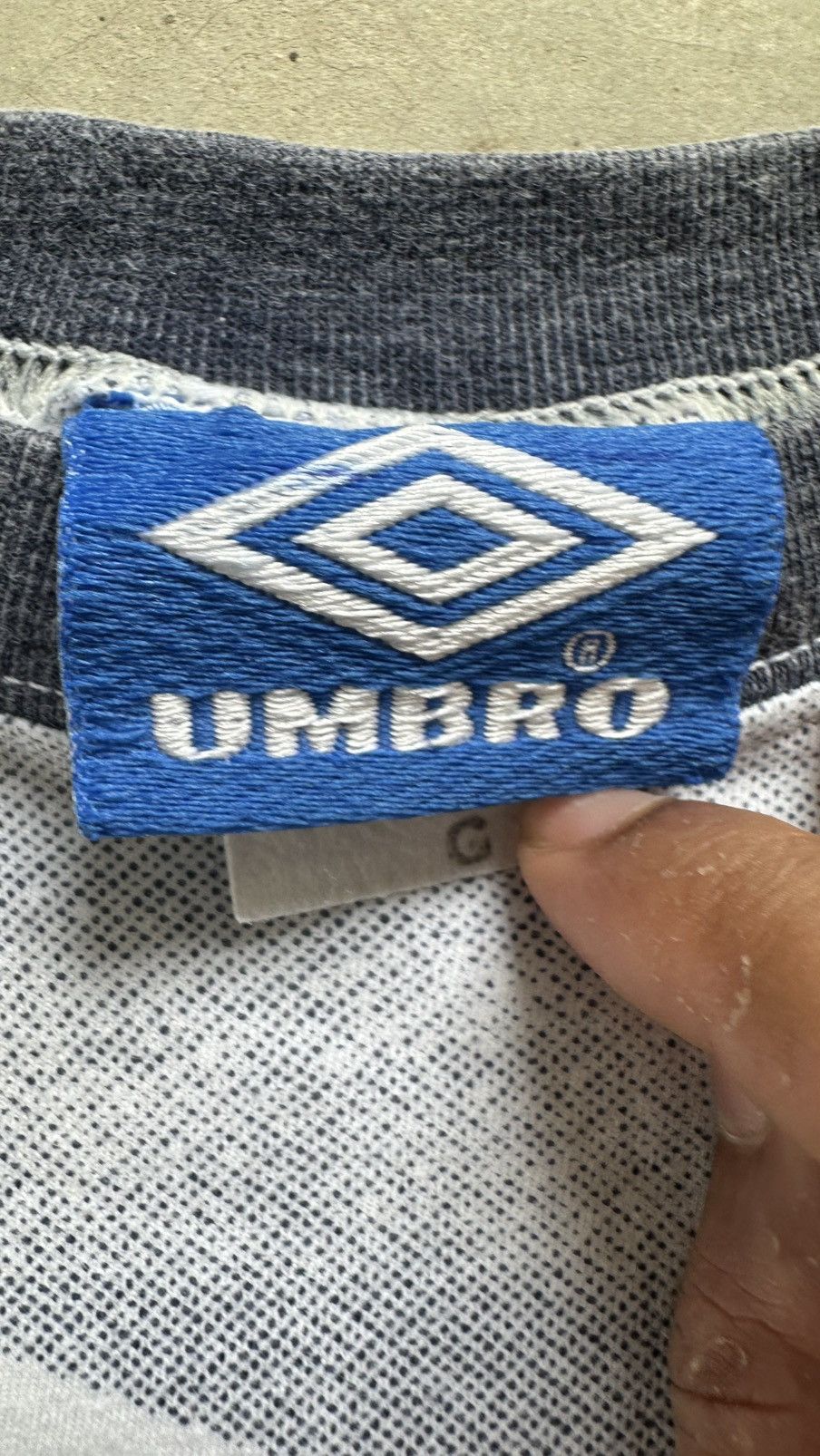 Umbro VINTAGE UMBRO BRAZIL FULLPRINT TEE Size US L / EU 52-54 / 3 - 7 Thumbnail
