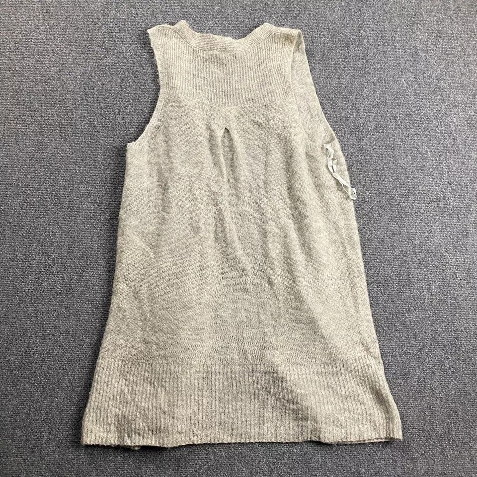 Lucky Brand Lucky Brand Cardigan Women's Small Gray Knit Wool Stained Size S / US 4 / IT 40 - 7 Thumbnail