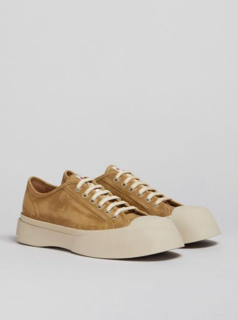 Marni o1f1d3z0326 Pablo Sneakers in Brown/Ivory Size US 12 / IT 42 - 2 Thumbnail