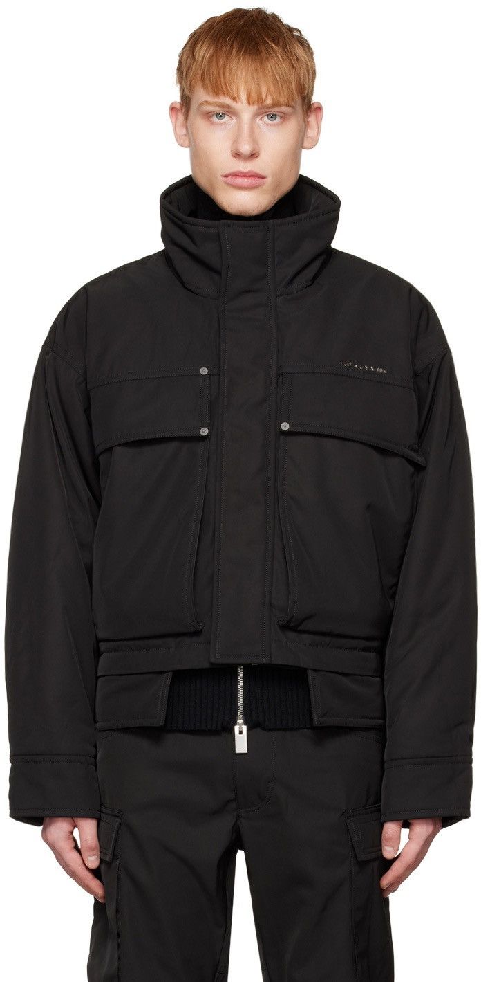 1017 ALYX 9SM 1017 ALYX 9SM Black Aviator Bomber Jacket Size US XL / EU 56 / 4 - 7 Thumbnail