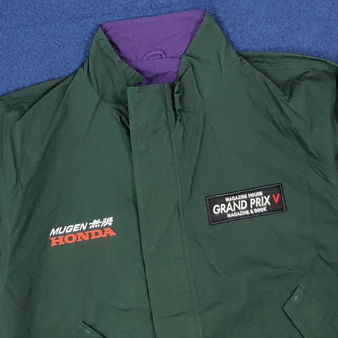 Japanese Brand Vintage Mugen Honda Motorsports Custom Logo Jacket C277N15 Size US XL / EU 56 / 4 - 4 Thumbnail