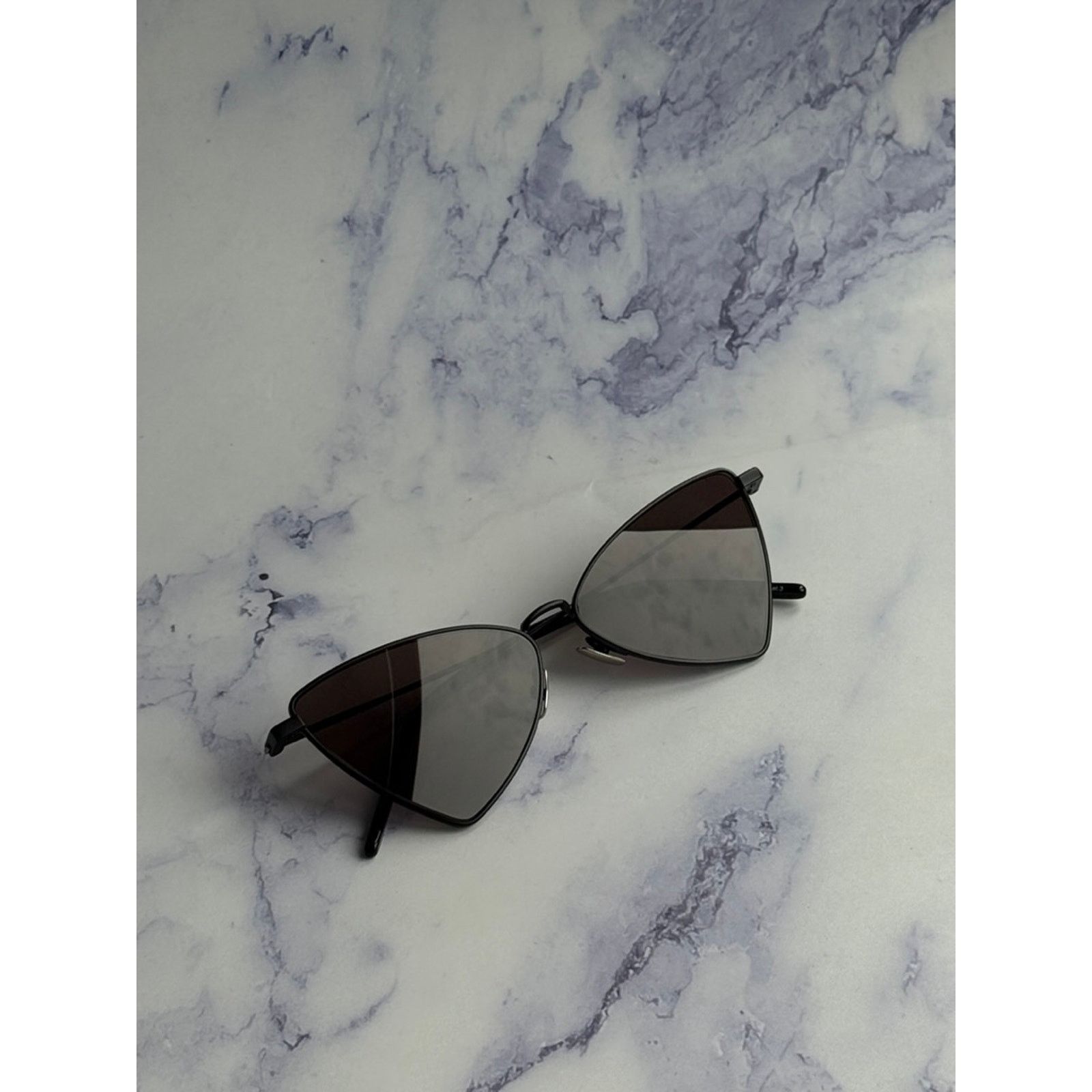 Saint Laurent Paris NEW Saint Laurent SL303 Jerry Sunglasses in Black Size ONE SIZE - 8 Thumbnail