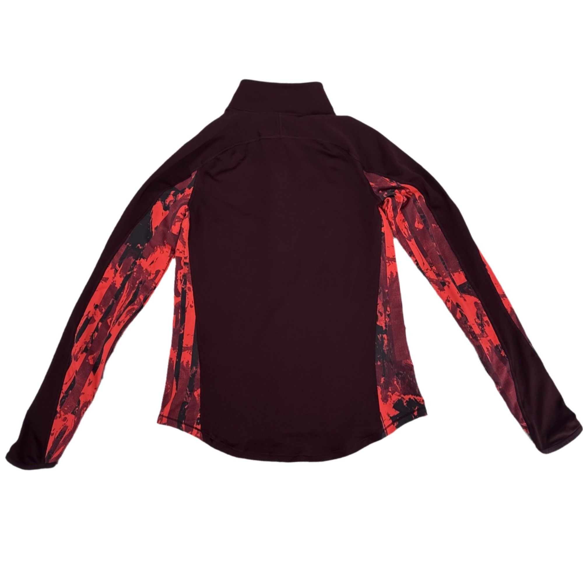 Under Armour Under Armour ColdGear ½ Zip Pullover - Brown/Red Graphic - S Size S / US 4 / IT 40 - 4 Thumbnail