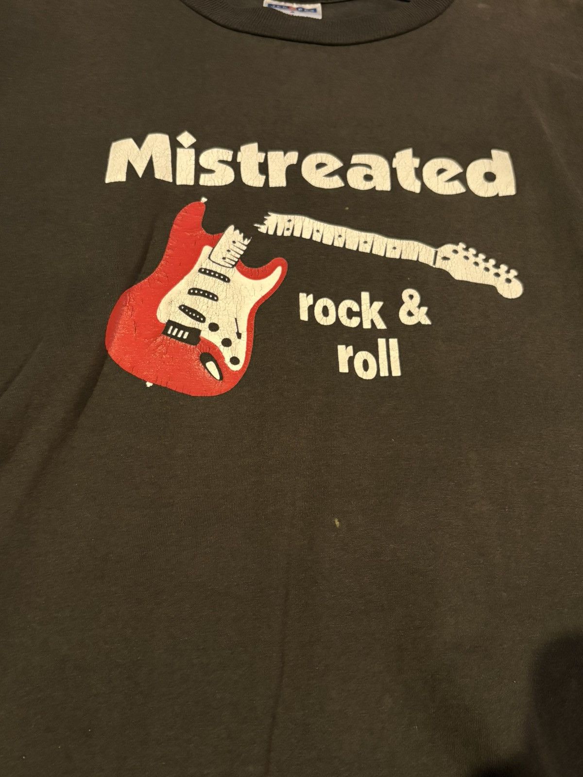 Other Mistreated rock n roll vintage tee Size US M / EU 48-50 / 2 - 3 Thumbnail