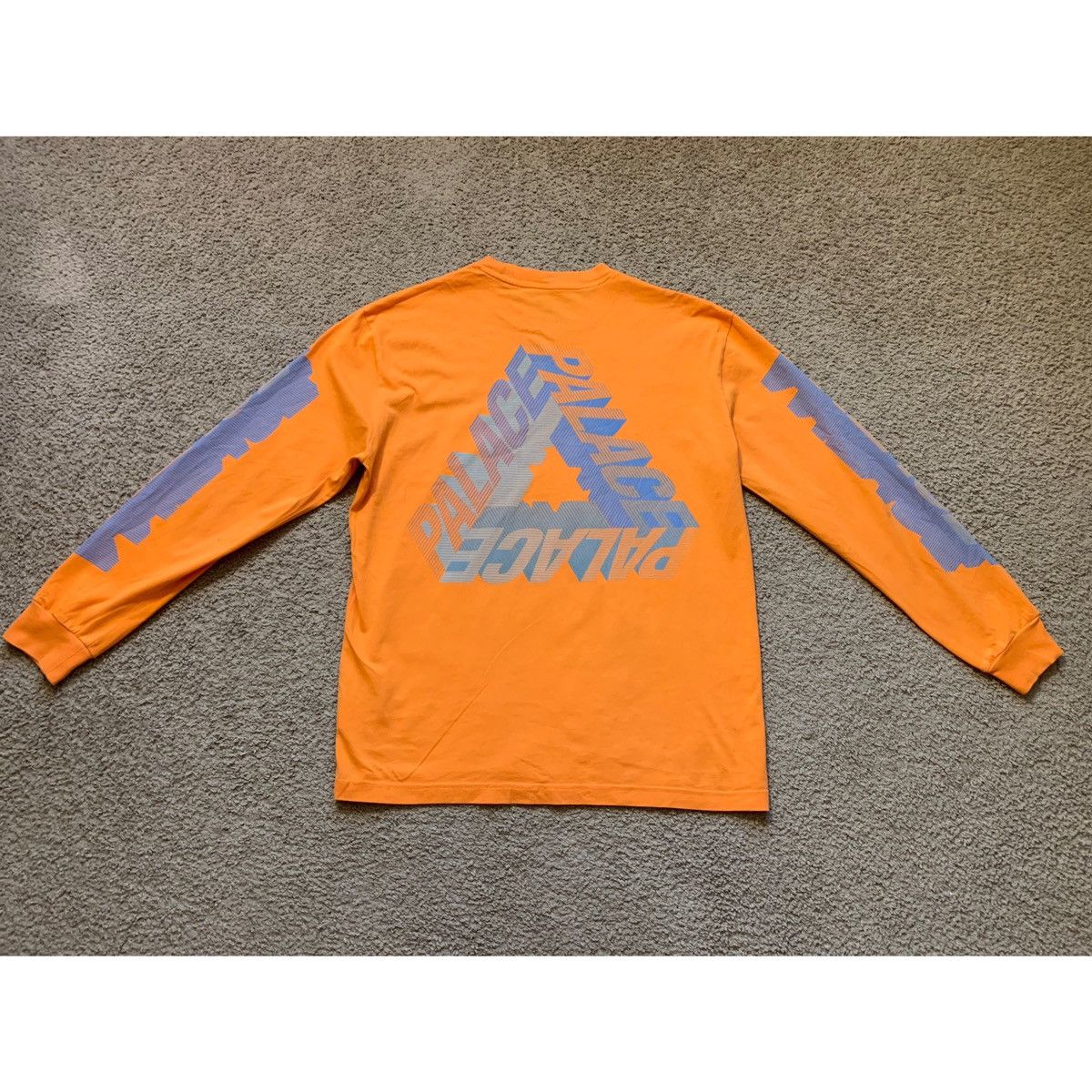 Palace PALACE ORANGE 3-D LOGO LS T-SHIRT Size US M / EU 48-50 / 2 - 25 Thumbnail