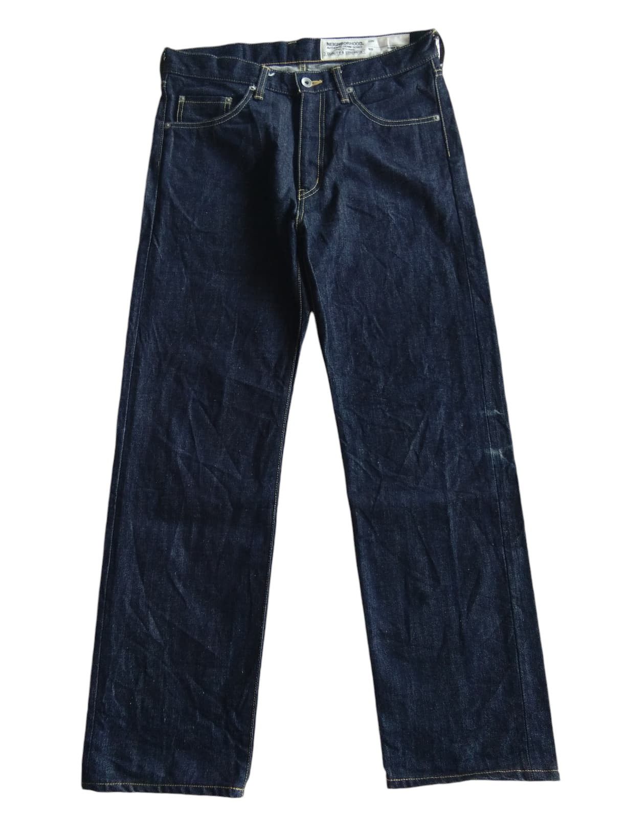 Kapital NEIGHBORHOOD SELVEDGE JEANS JAPANESE DESIGNER DENIM Size US 32 / EU 48 - 3 Thumbnail