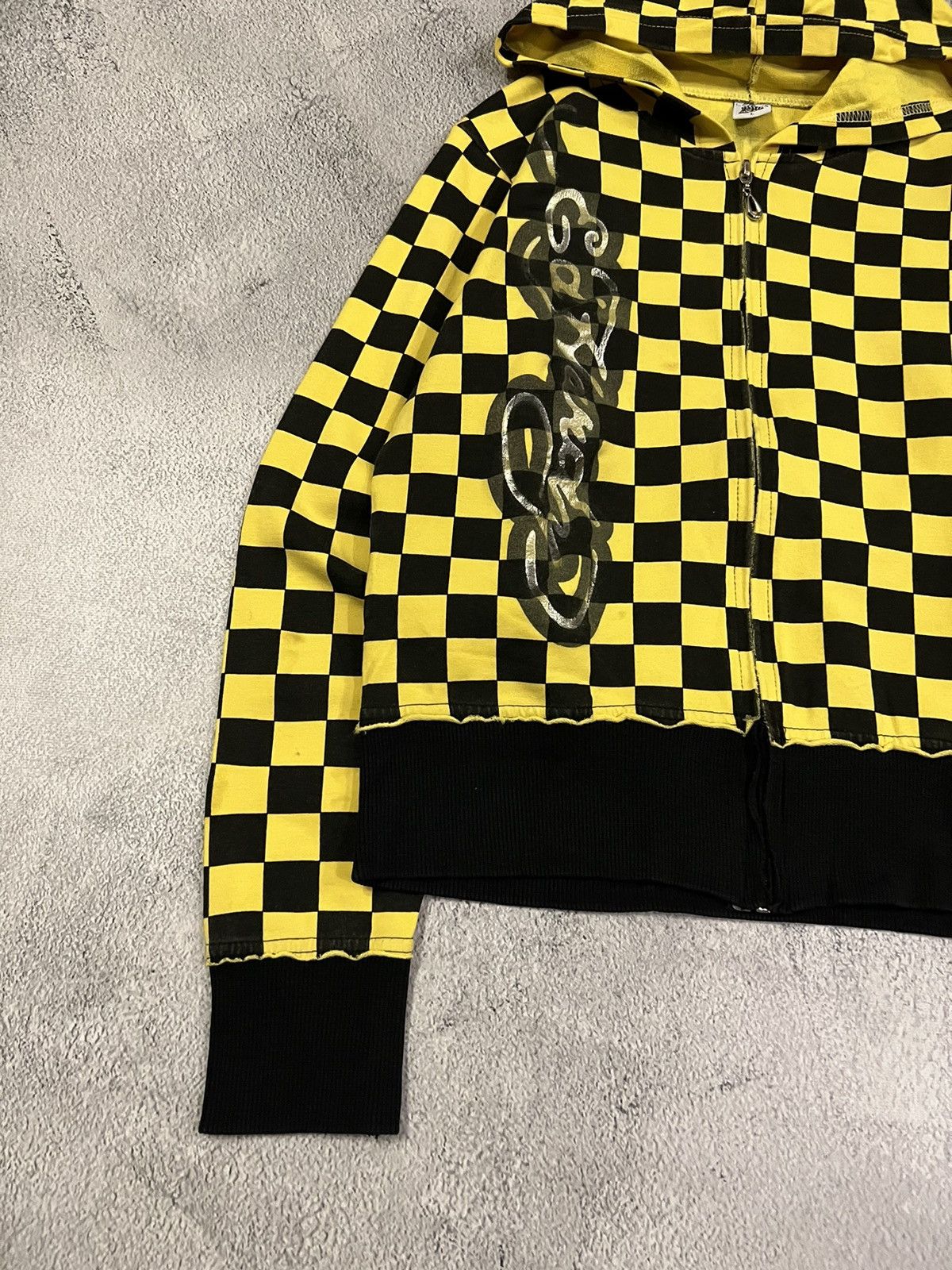 Ed Hardy Vintage Y2k Ed Hardy Tiger 🐅 Striped Zip Hoodie 00’s Size M / US 6-8 / IT 42-44 - 6 Thumbnail