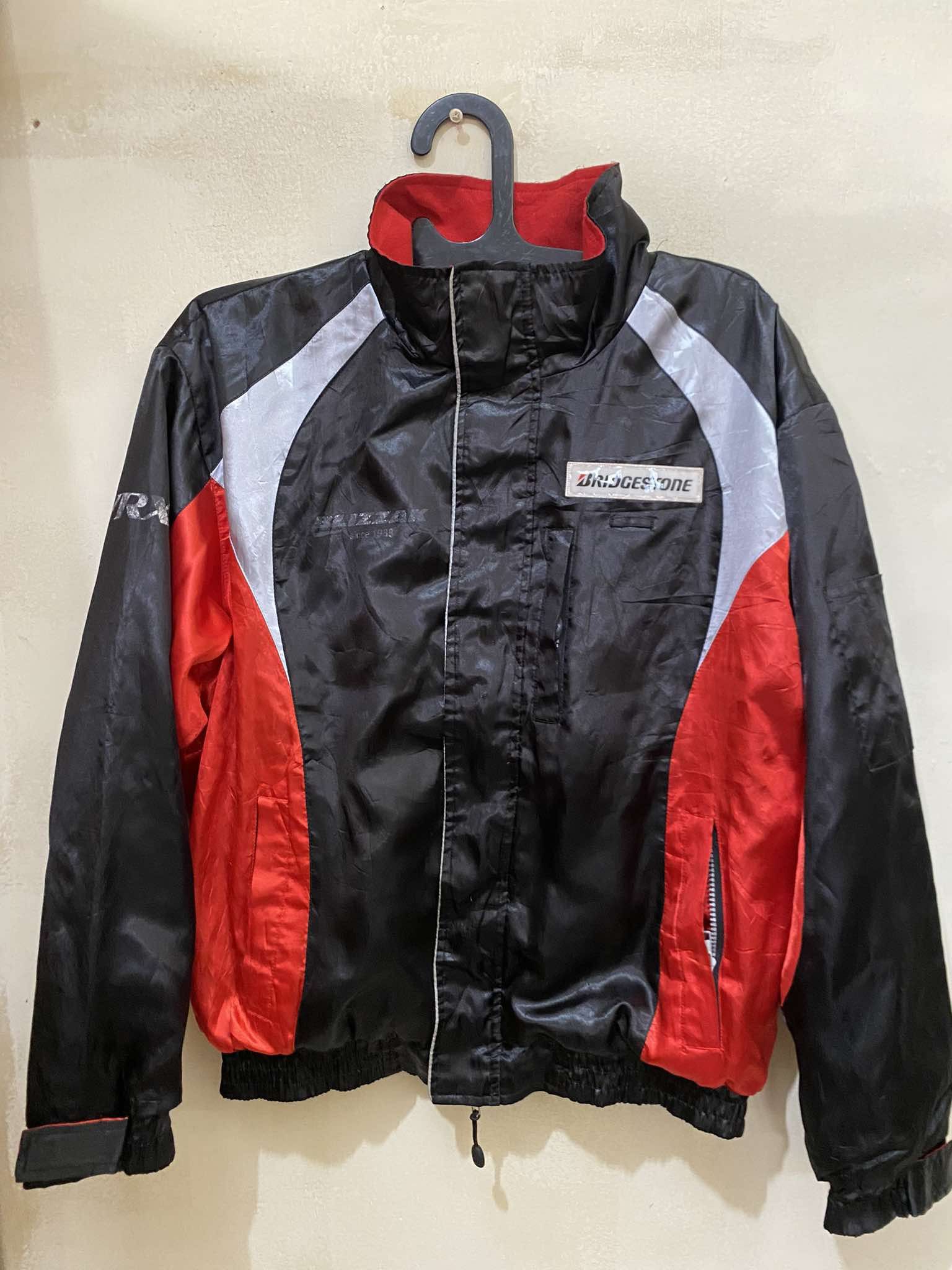 Vintage Bridgestone Blizzak VRX Jacket - 2XL Black Red White Size US XL / EU 56 / 4 - 1 Thumbnail