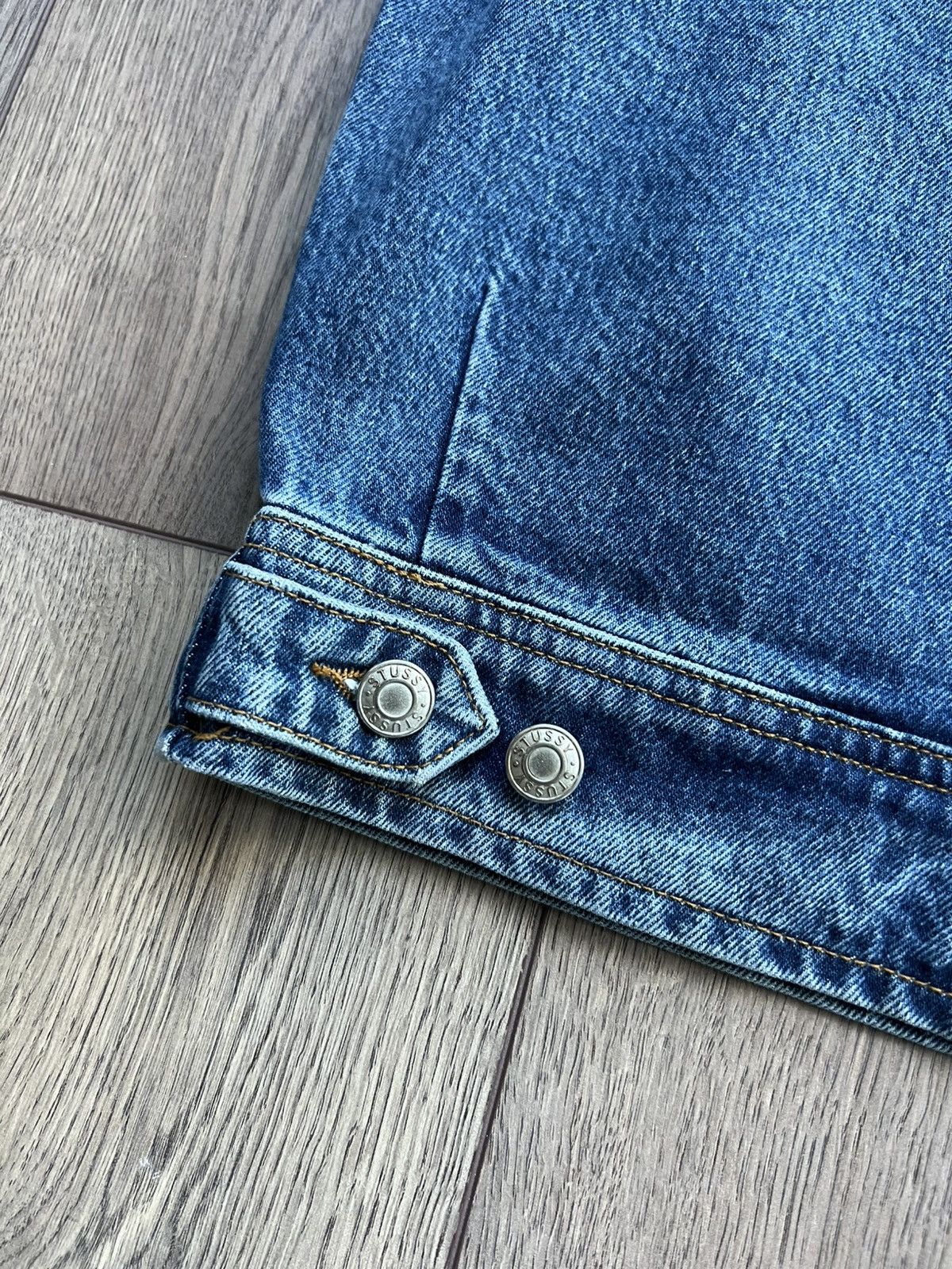 Stussy *UNRELEASED SAMPLE* Stussy Denim Zip Work Jacket Size US M / EU 48-50 / 2 - 8 Thumbnail
