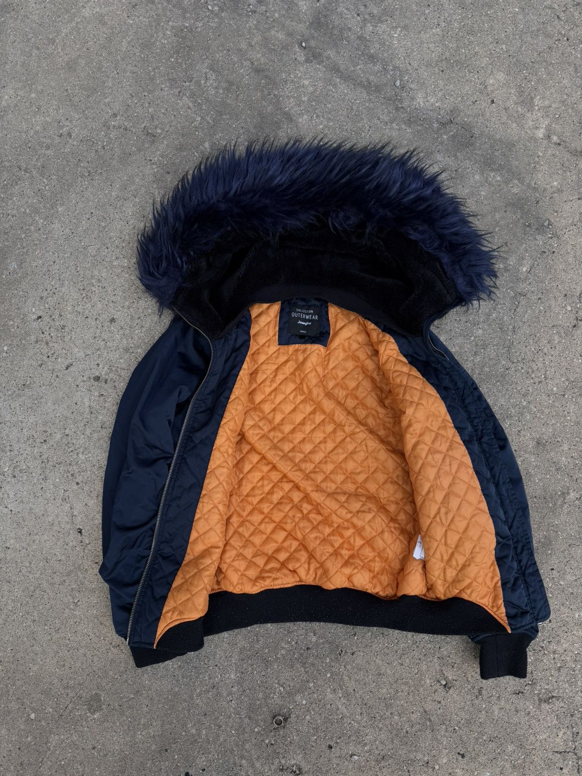 Other Streetwear Fur Hooded Bomber Jacket Size S / US 4 / IT 40 - 6 Thumbnail