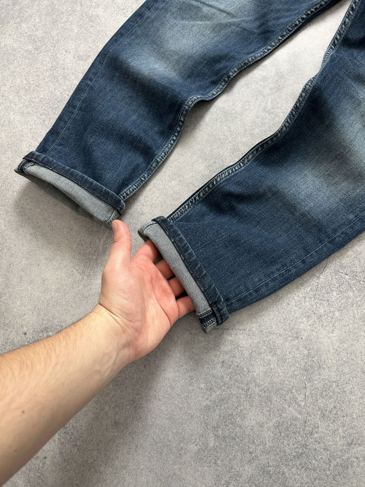 Diesel Diesel D-EETER jeans mens skinny distressed mens size 32/33 Size US 32 / EU 48 - 4 Thumbnail