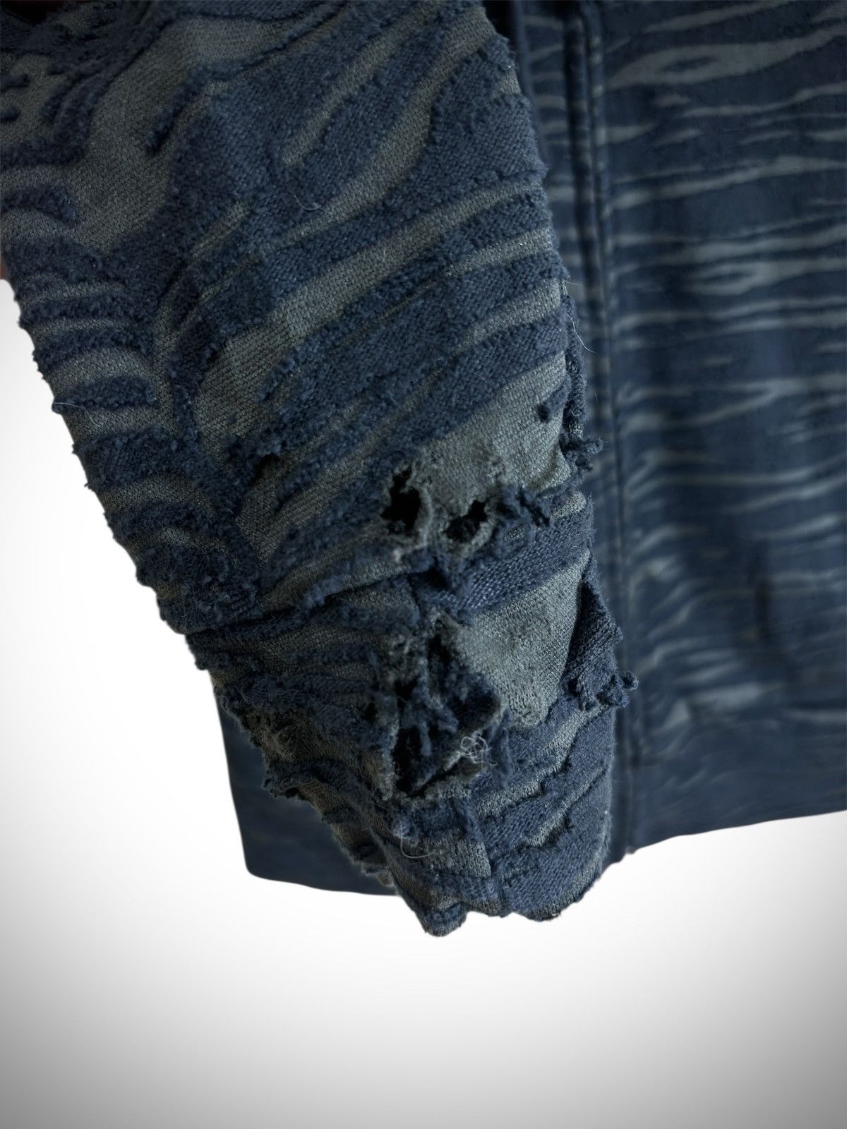 Japanese Brand LHP - Japanese Archives Textured Abstract Hoodie Size US M / EU 48-50 / 2 - 5 Thumbnail