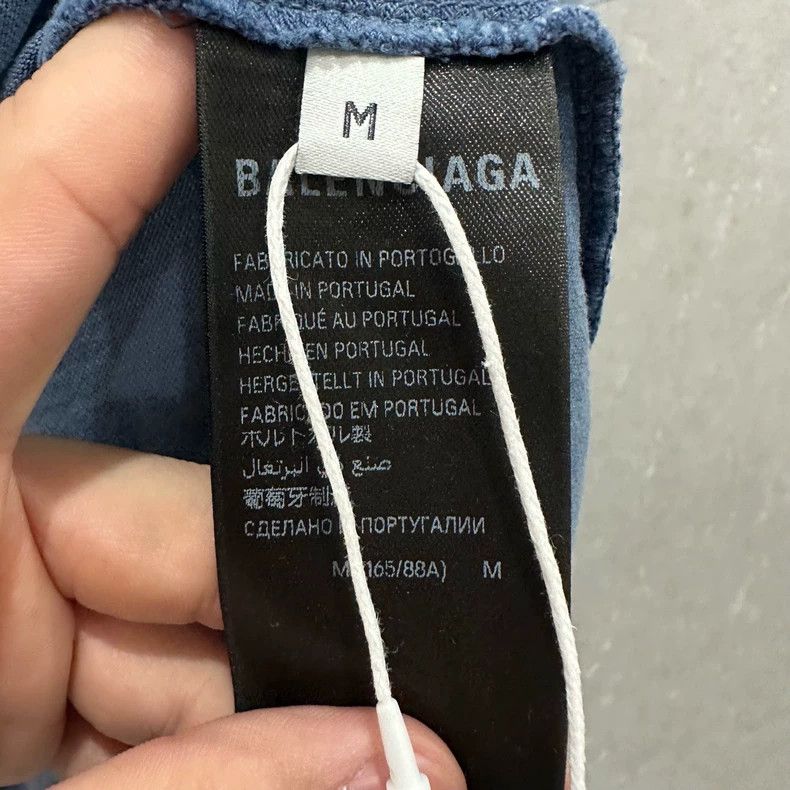 Balenciaga Balenciaga Coke Letter Logo Printed Pattern Short Sleeve ( Size US M / EU 48-50 / 2 - 5 Thumbnail