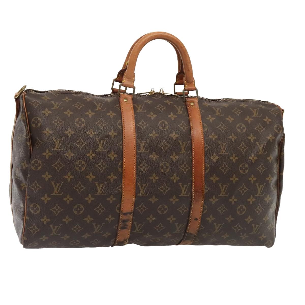 Louis Vuitton LOUIS VUITTON Monogram Keepall Bandouliere 50 Boston Bag Size ONE SIZE - 1 Thumbnail