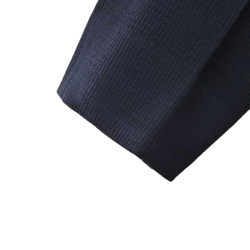 Comme des Garcons Homme Casual Pants Wool Slacks 2 Tuck Zipper Long Length Black Size US 31 - 8 Thumbnail