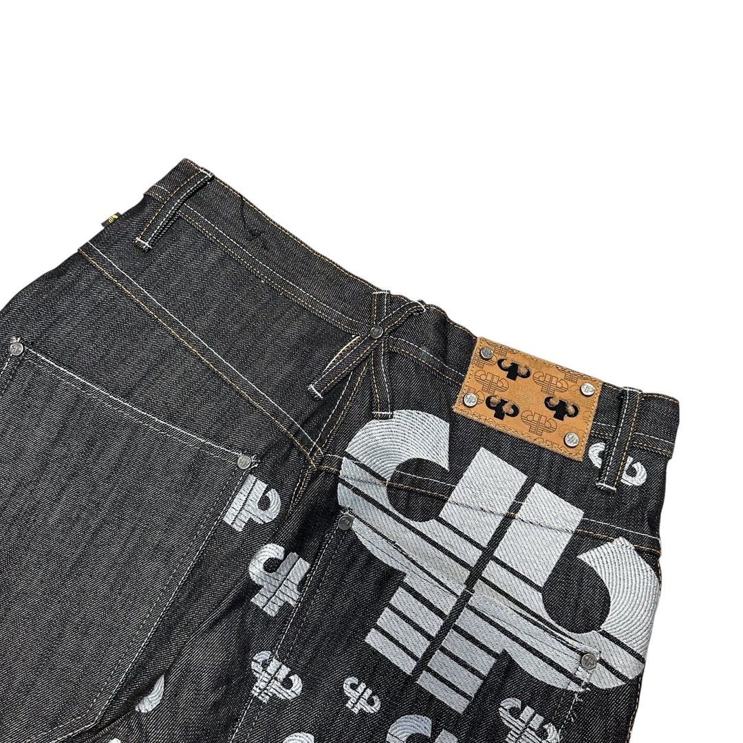 Pelle Pelle × Playboi Carti × Vintage PELLE PELLE BAGGY SHORTS Size US 30 / EU 46 - 4 Thumbnail