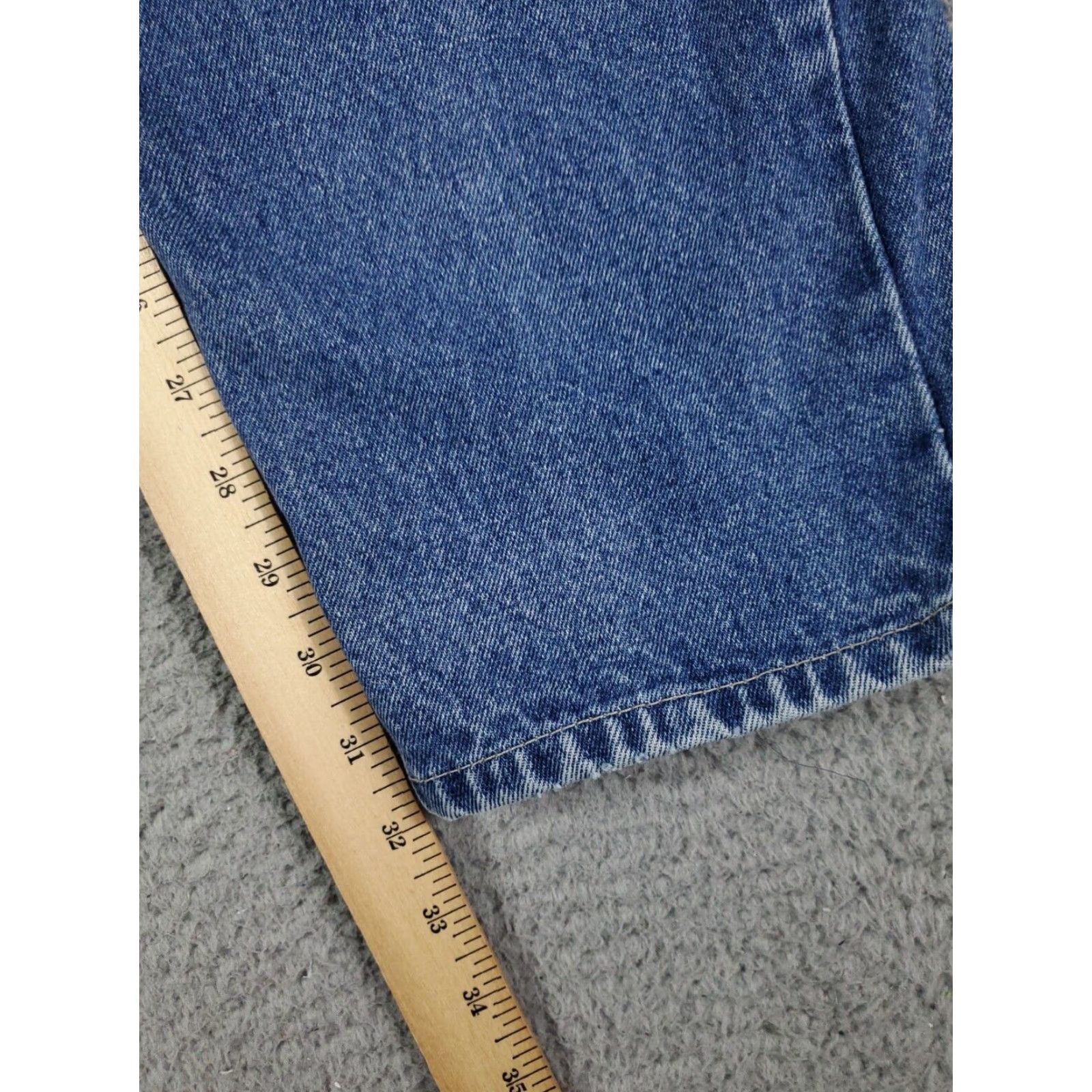 Vintage VINTAGE PACO Jeans Mens 33x32 Blue Straight Leg Denim Pants 90s Mens Size US 33 - 5 Thumbnail