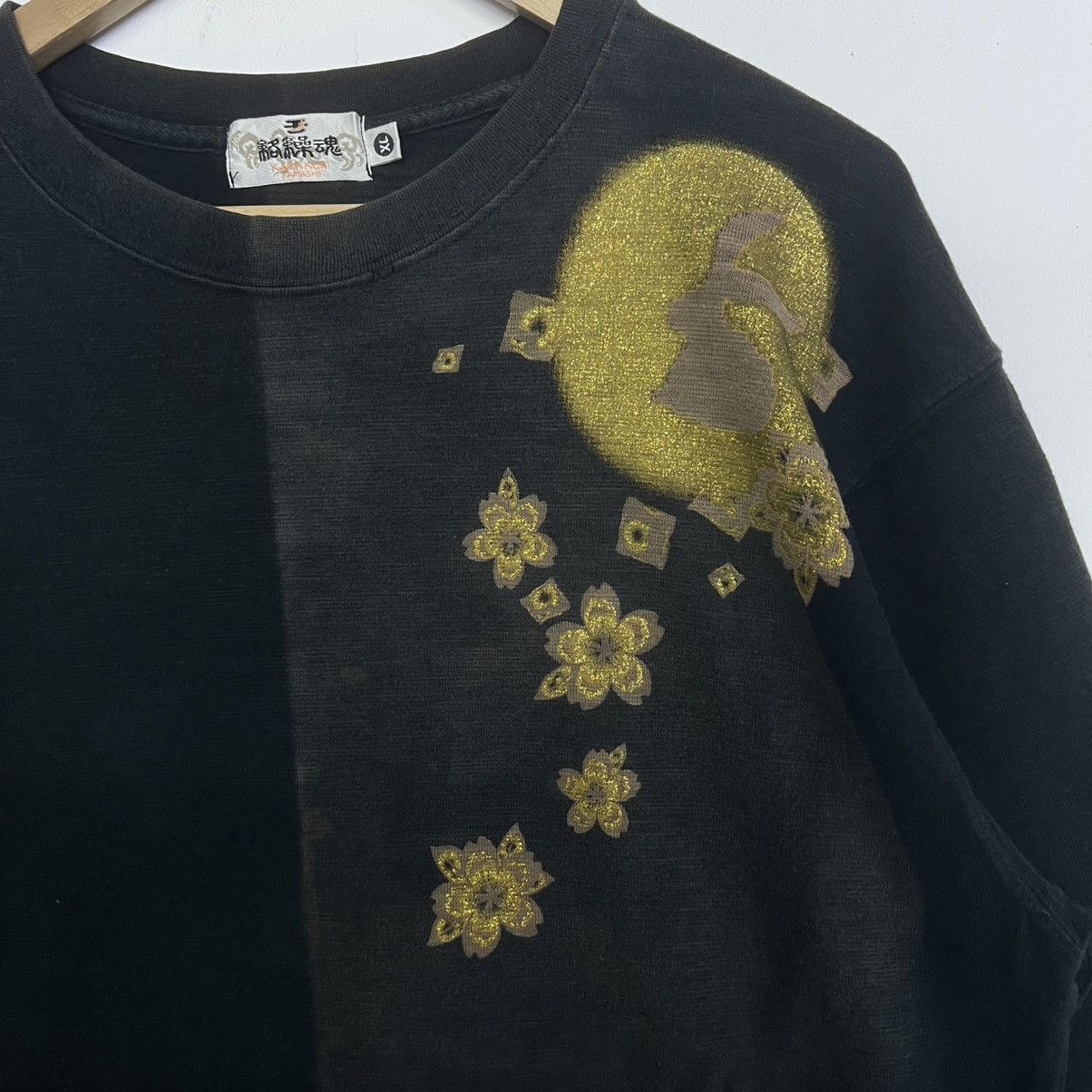 Karakuri Tamashii KARAKURI NO TAMASHI VINTAGE GEISHA JAPAN EMBRIODERY SHIRT Size US XL / EU 56 / 4 - 6 Thumbnail