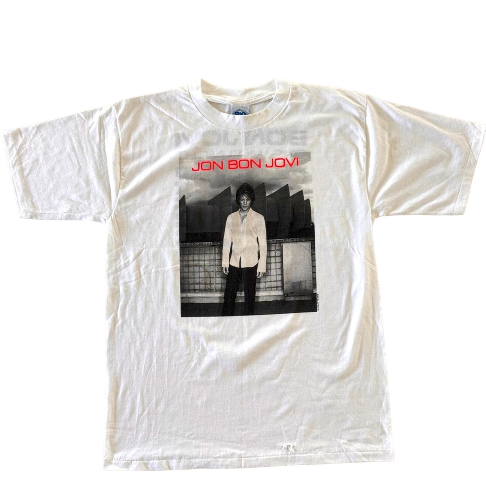 Vintage VTG Bon Jovi tee Size US L / EU 52-54 / 3 - 1 Thumbnail