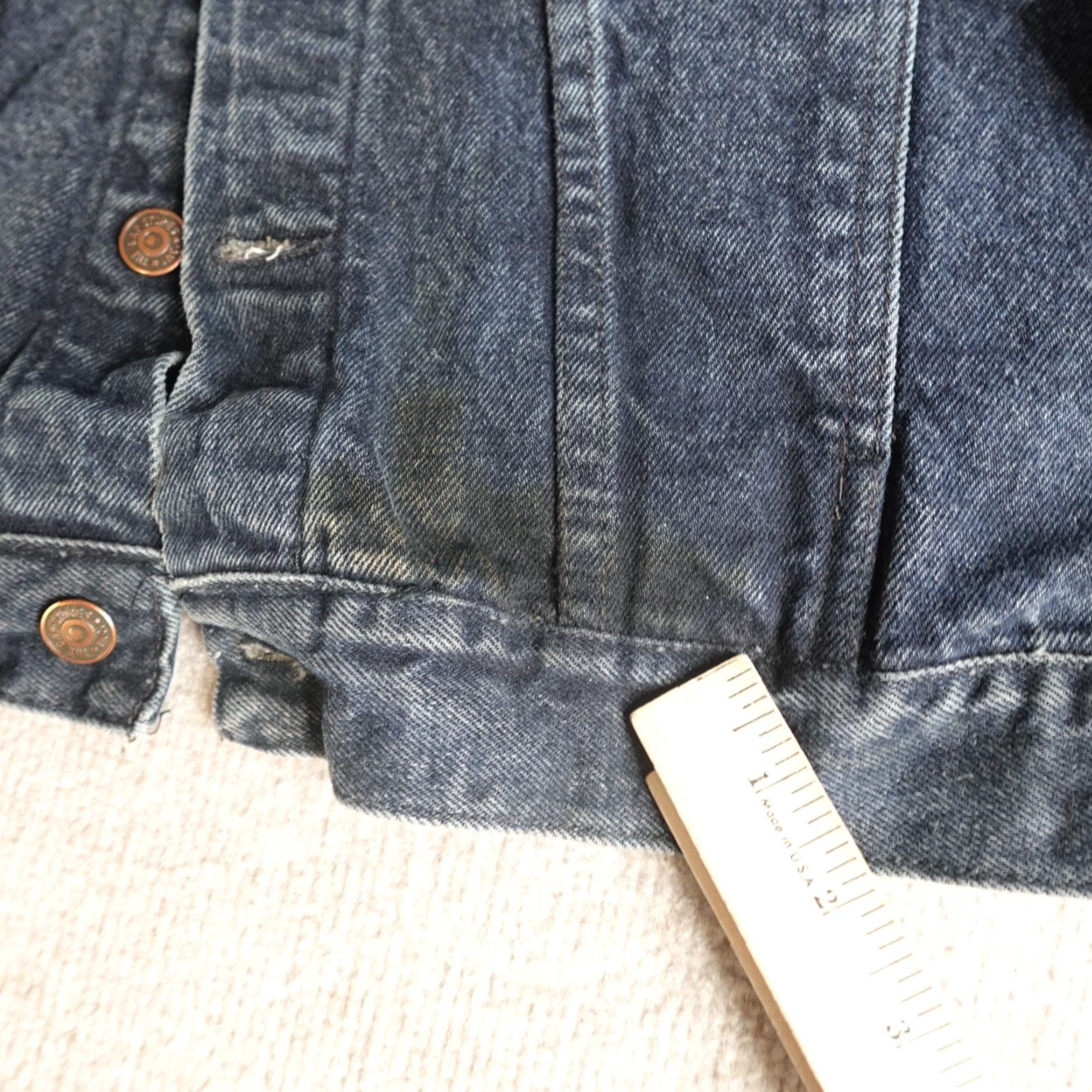 Gap VINTAGE Gap Jacket Denim Trucker M Blue USA Men Regular M Denim Jacket USA Theme Size US M / EU 48-50 / 2 - 3 Thumbnail