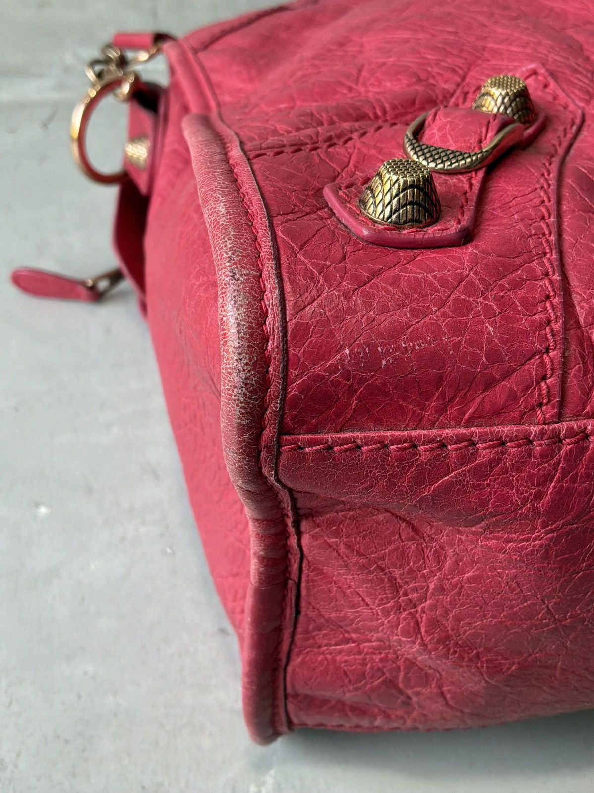 Balenciaga Balenciaga - Classic City Pink Lambskin Bag Size ONE SIZE - 20 Thumbnail