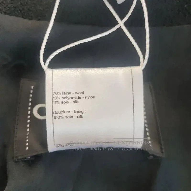 Chanel Chanel Black Wool Women's Coat . Size M / US 6-8 / IT 42-44 - 4 Thumbnail