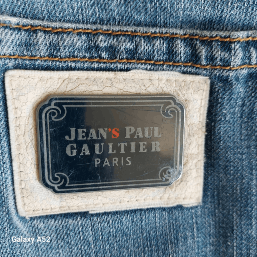 Jean Paul Gaultier JPG Slim Distressed Jeans Size US 32 / EU 48 - 4 Thumbnail
