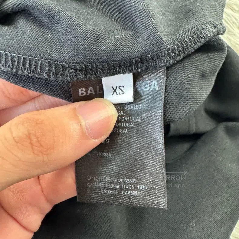 Balenciaga Balenciaga Back Label Short Sleeve Size US XS / EU 42 / 0 - 6 Thumbnail