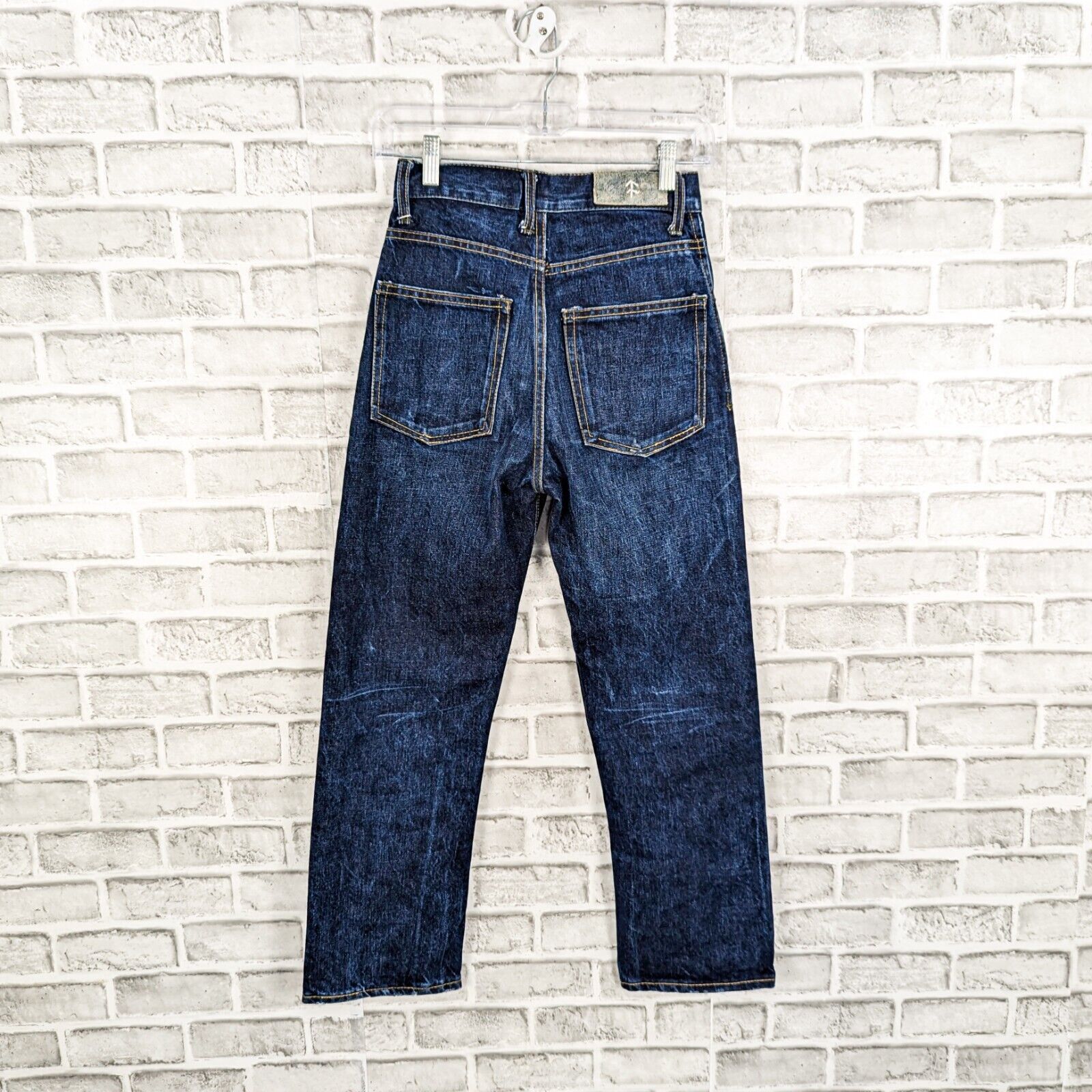 Other PROSPECT PINE Raw Straight leg Denim Jeans dark wash Size 24" / US 00 / IT 34 - 3 Thumbnail