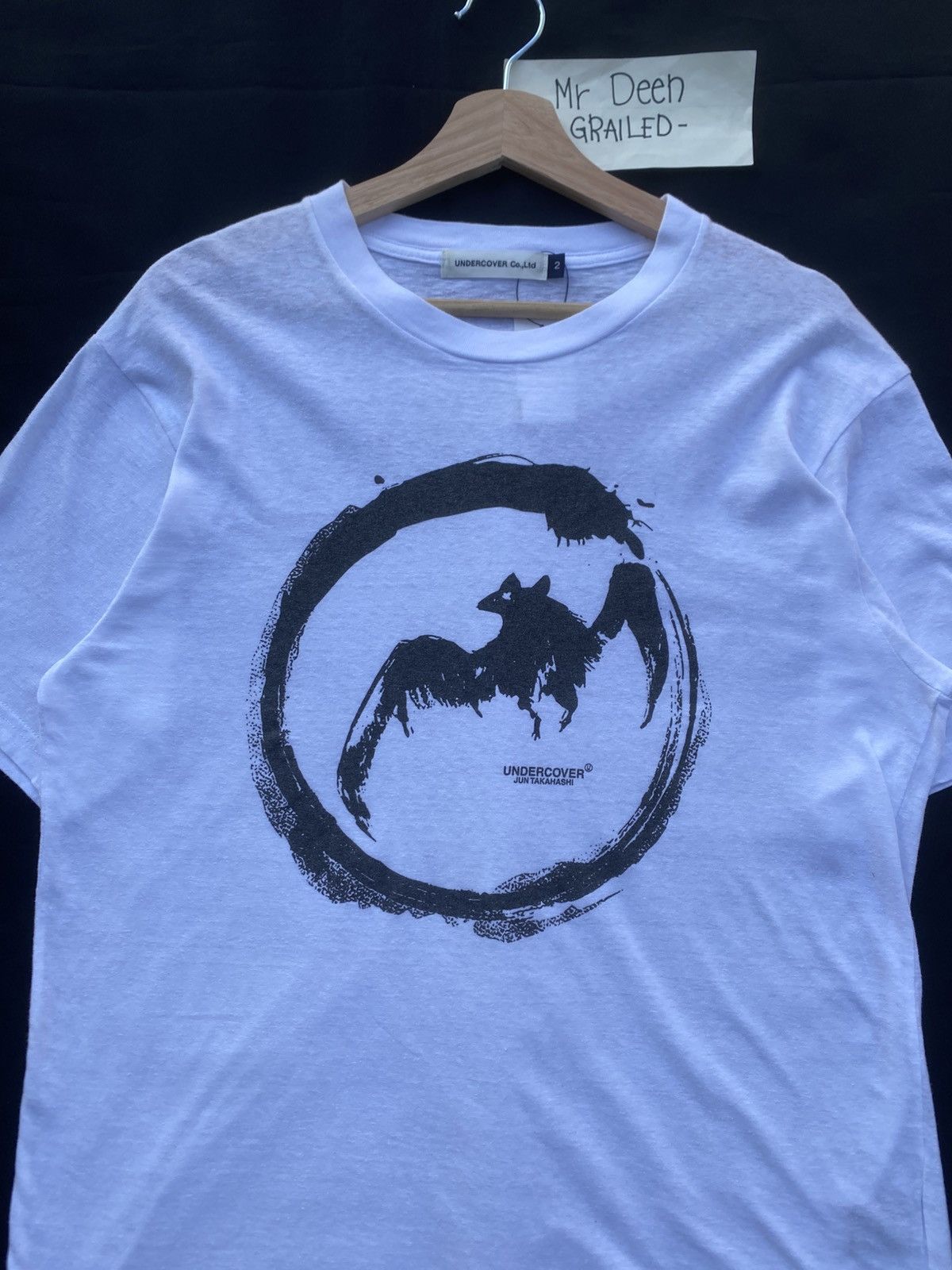 Undercover Rare Undercover Jun Takahashi Bat Printed Tshirt Size US L / EU 52-54 / 3 - 7 Thumbnail