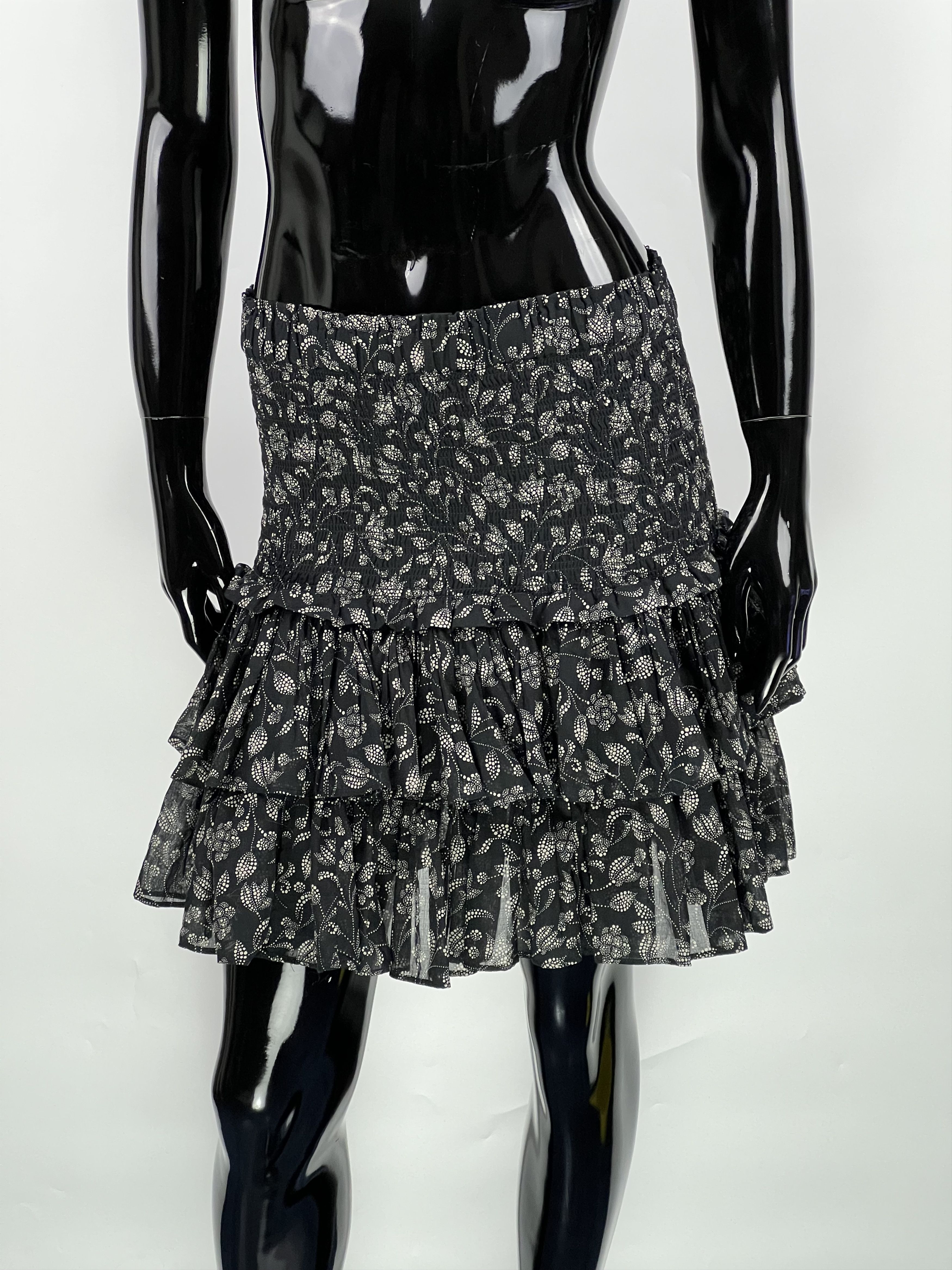Isabel Marant × Isabel Marant Etoile Isabel Marant Etoile Floral Print Pleated Mini Skirt Size 40 Size 27" / US 4 / IT 40 - 1 Thumbnail