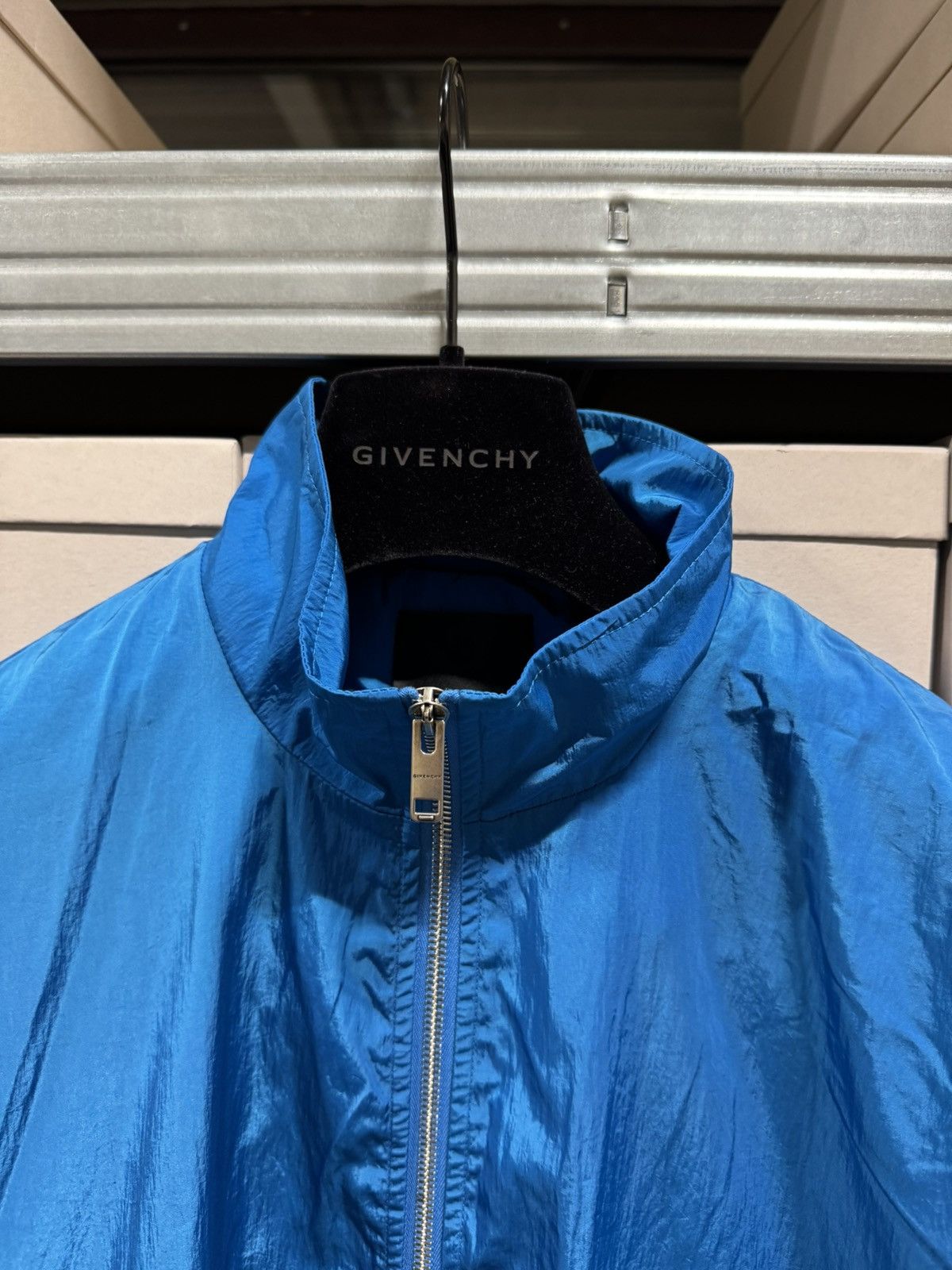 Givenchy Givenchy Logo Nylon Windbreaker NEW 2000$ Size US XL / EU 56 / 4 - 5 Thumbnail