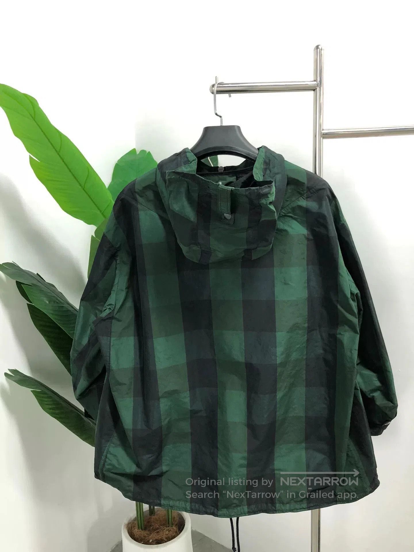 Dior Dior Women's Hooded Jacket in Green Gray. Size XS / US 0-2 / IT 36-38 - 2 Thumbnail