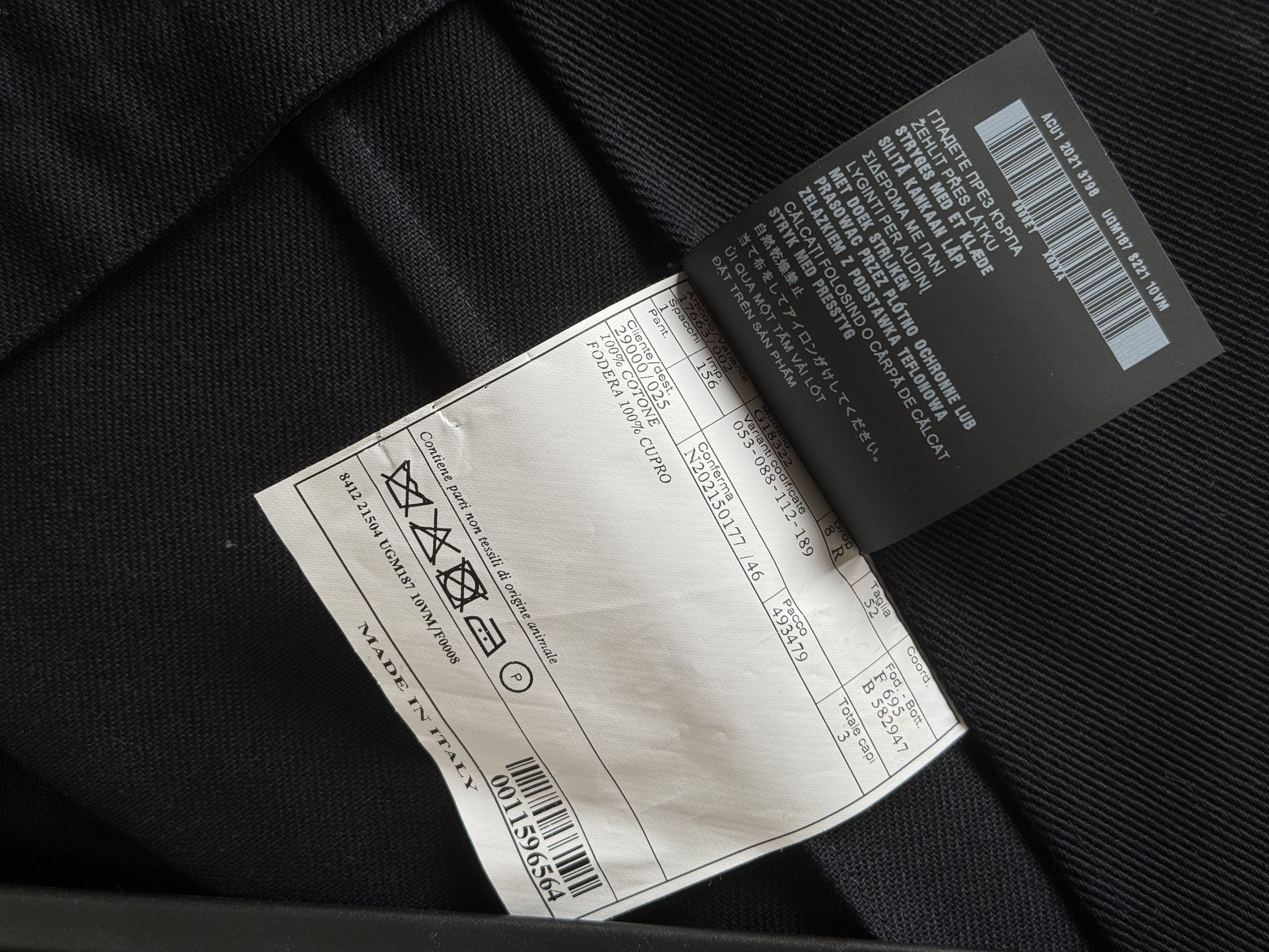 Prada Prada Drill Blazer Boxy Fit Reverse Triangle - 52R Size US L / EU 52-54 / 3 - 10 Thumbnail