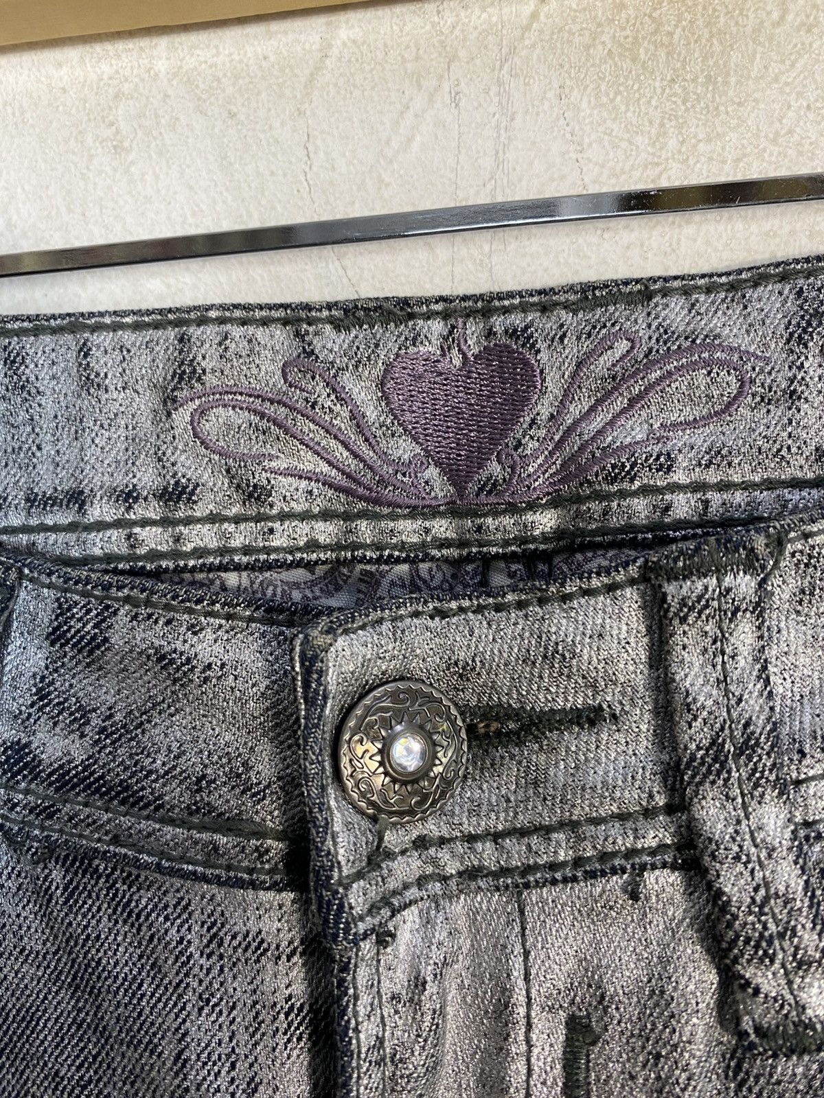 Diesel 90s Diesel Grey Denim Jeans Skinny Cut Size 28" / US 6 / IT 42 - 7 Thumbnail